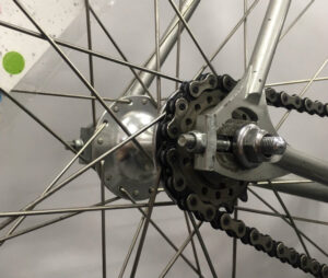 「チェーン引き」を確認する