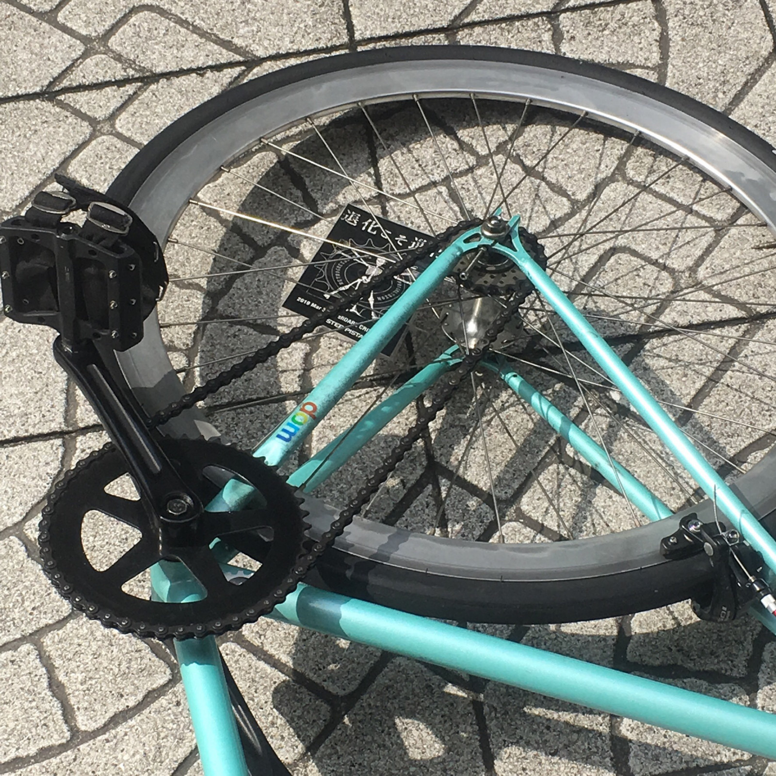 ピストバイクのギア比を「軽く」することで得られるメリットを紹介