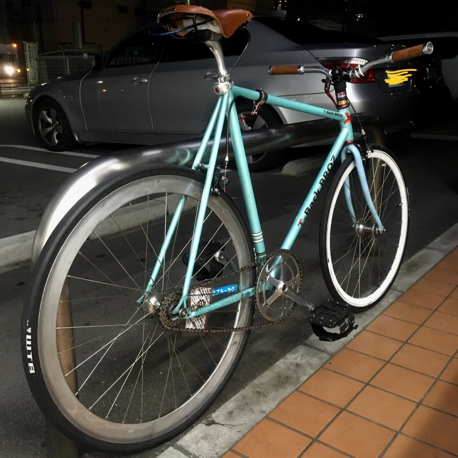 ピストバイクのファニーカスタム